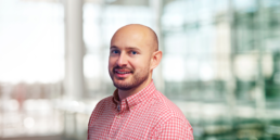 Image of onemedia's Finance Director against an office background